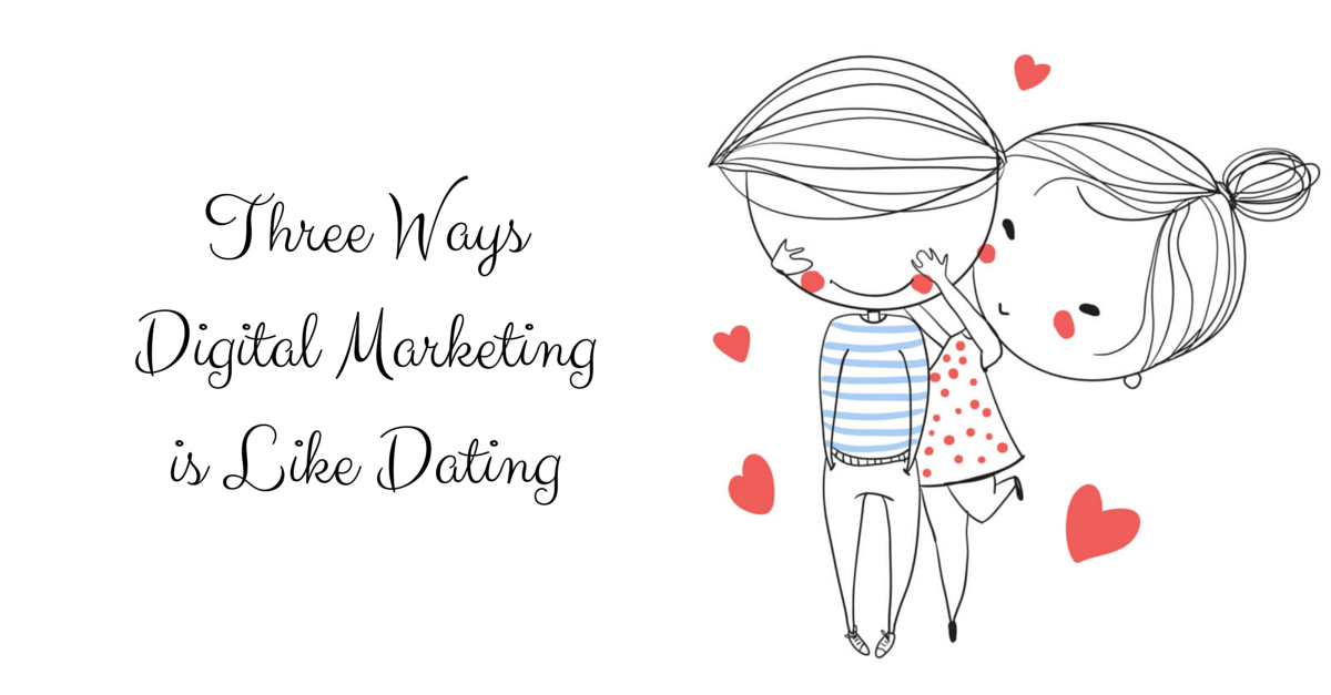 digital marketing is like dating
